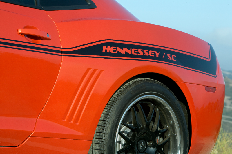 Illustration for article titled Hennessey HPE550 Camaro Looks Ready To Ram 562 HP Down Your Gullet